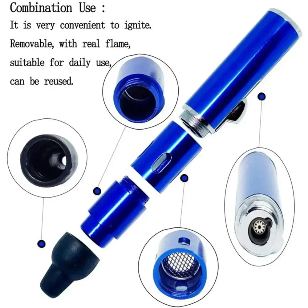 Portable Windproof Pipe Lighter